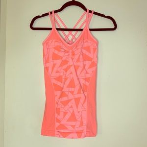 Zella Strappy Criss Cross Back Tank